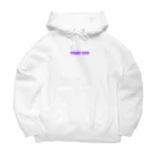 emptyeyesの中央紫ロゴ🟣 Big Hoodie