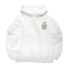 semioticaのひょっこり秋田犬 Big Hoodie