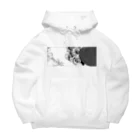 藤島がらすの心臓と花 Big Hoodie