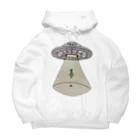 サユリアリティネオ🛸のUFOから宇宙人 Big Hoodie