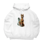 わんころまーちのキツネ Big Hoodie