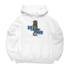 nidan-illustrationの“BLUE POWER” Big Hoodie