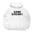 ササキオリジナルのGAME SASAKI Big Hoodie