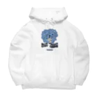 nidan-illustrationの“MAGI COURIER” blue #1 Big Hoodie