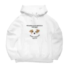 Bordercollie StreetのHappy LUCIA Big Hoodie