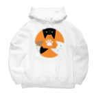 ねむ吉屋のぴょこにゃんズ Big Hoodie