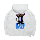蜜蜂屋グラフィックス★の【棺ノ王子】ラン黒猫TFver. Big Hoodie