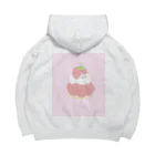 さきまるらんどのいちごタルトのタルトちゃん🍓 Big Hoodie