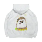 greetenのはりねずみ癒しアニマル Big Hoodie