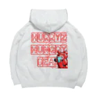 Hurryz HUNGRY BEARのHurryz HUNGRY BEARシリーズ ビッグシルエットパーカー