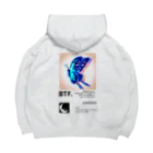 MOON.Artのバタフライエフェクト Big Hoodie