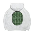 dizzyのzigzag_window_green Big Hoodie