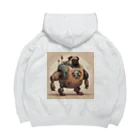 PUGおやじのロボパグ出動 Big Hoodie