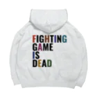 U5 FightingのTシャツ＆パーカーショップのFIGHTING GAME IS DEAD ビッグシルエットパーカー