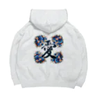 shinnaoの愛華の輝き　 "Radiance of Love and Blossoms" Big Hoodie