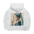 dai-gooutのJapanese Girl Big Hoodie