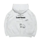 Lutrinaeのカワウソ / SALMON WITH Big Hoodie