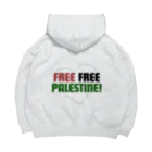 maleoのFREE PALESTINE パーカー Big Hoodie