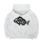 黎明珈琲専売所のVD FISHING CLUB クロタイッチ Big Hoodie