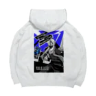 WIND-OF-SILVERのスタイリッシュ夜叉 Big Hoodie