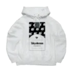 檸檬堂の檸檬モノクログッズ 透明ver. Big Hoodie