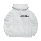 ATELIER-H   -HouZA official Goods Station-のAH丸太アイコン　PHOTO Big Hoodie