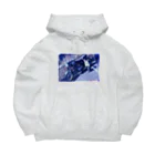 コピペステーションのSR400 hoodie ビッグシルエットパーカー