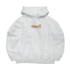 CATFIRSTのスコティッシュフォールド(レッドタビー) Big Hoodie