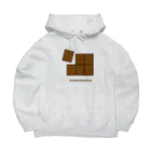 きょむ商会のきょむミルクいたチョコ Big Hoodie