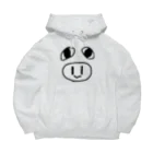 豚の踊り食い🐷の豚の踊り食いパーカー Big Hoodie