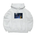 しゃり蔵's storeの宇宙猫さん Big Hoodie