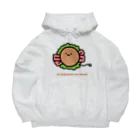 高堂玲/イラストの方のベーコンレタスバーガーライオン Big Hoodie