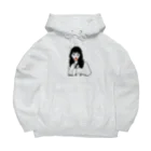 chr＊シンプルイラストのパーマノオンナノコ Big Hoodie