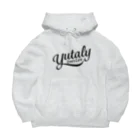 Wave Sun DesignのYutaly One’s Cafe グッズ（ブラックロゴ） Big Hoodie