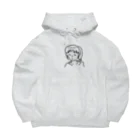 ペコりんショップの目は口ほどに物を言う Big Hoodie