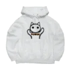 aiueoneko358のパワー猫 Big Hoodie