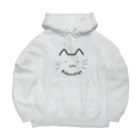 猫のひげ SUZURI店の猫のひげロゴマークシリーズ Big Hoodie