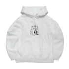 ネコノートショップ（neco-note shop）のビビ（つかねこ） Big Hoodie