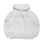 AINAのAINA Silver Big Hoodie