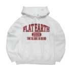 Mappila SHOPのカレッジ風［ネバダカラー］　フラットアース　FLATEARTH Big Hoodie