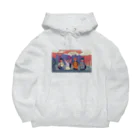 私立パラの丸高校の帰り道のビッグシルエットパーカー Big Hoodie