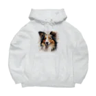 Sheltie Chic Creationsのシェルティ１４ Big Hoodie