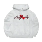 furebuhi　clubのＬＯＶＥＬＹ　ＰＵＧ（ラブリーパグ） Big Hoodie