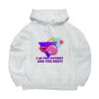 InnoArt_Soundの８０ｓ　popcolor　disco Big Hoodie