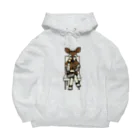 すとろべりーガムFactoryの物思いにふけるオカピ氏 Big Hoodie