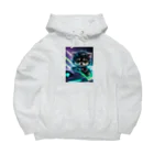 dcgnori／ワンコ画像のナイト、ドライバー、マーシー Big Hoodie