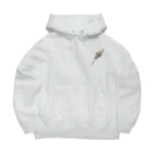 motsunabeeのpearl clip, unique, new design, special Big Hoodie