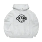 MatrixSphereのCRABBY CRABS CLUB シンプルロゴ Big Hoodie