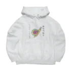 honoeのしんぼるず→かたつむり Big Hoodie