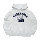 キッズモード某の天下布武アーチロゴモノトーン Big Hoodie